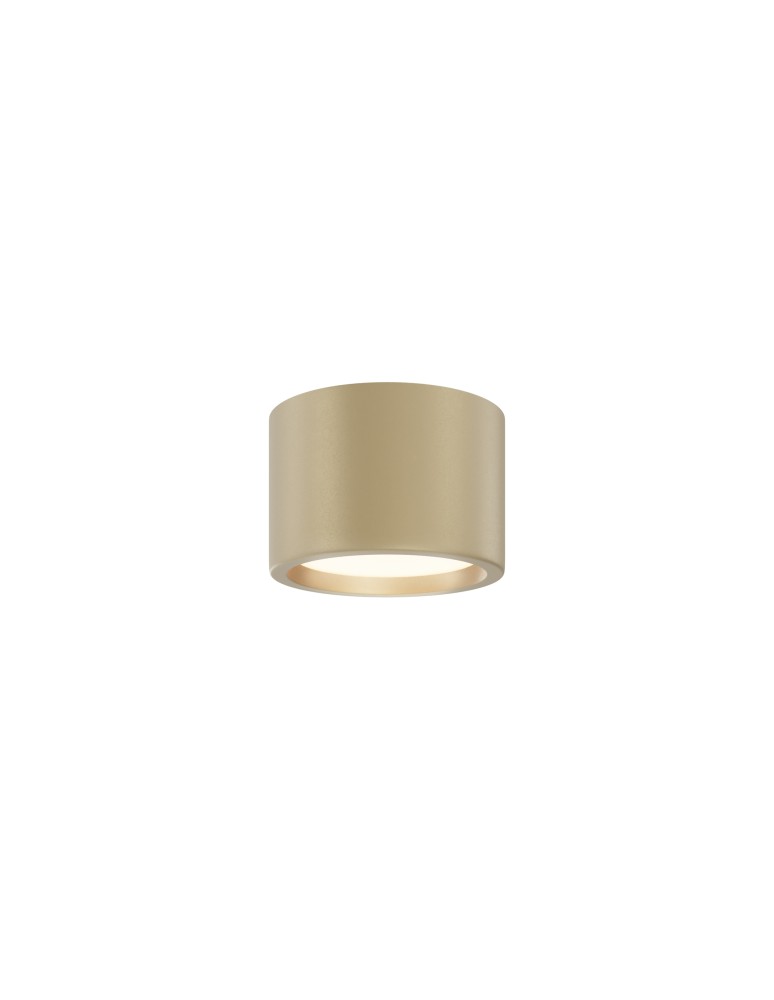 Maytoni Hydra Lampa Sufitowa LED 10W 650lm 3000K IP44 Złoty Mat C090CL-10W3K-MG Maytoni Hydra Lampa Sufitowa LED 10W 650lm 3000K IP44 Złoty Mat C090CL-10W3K-MG