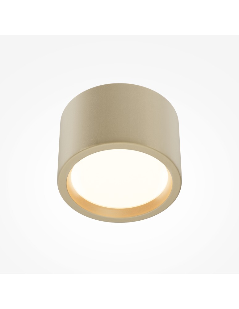 Maytoni Hydra Lampa Sufitowa LED 10W 650lm 3000K IP44 Złoty Mat C090CL-10W3K-MG Maytoni Hydra Lampa Sufitowa LED 10W 650lm 3000K IP44 Złoty Mat C090CL-10W3K-MG