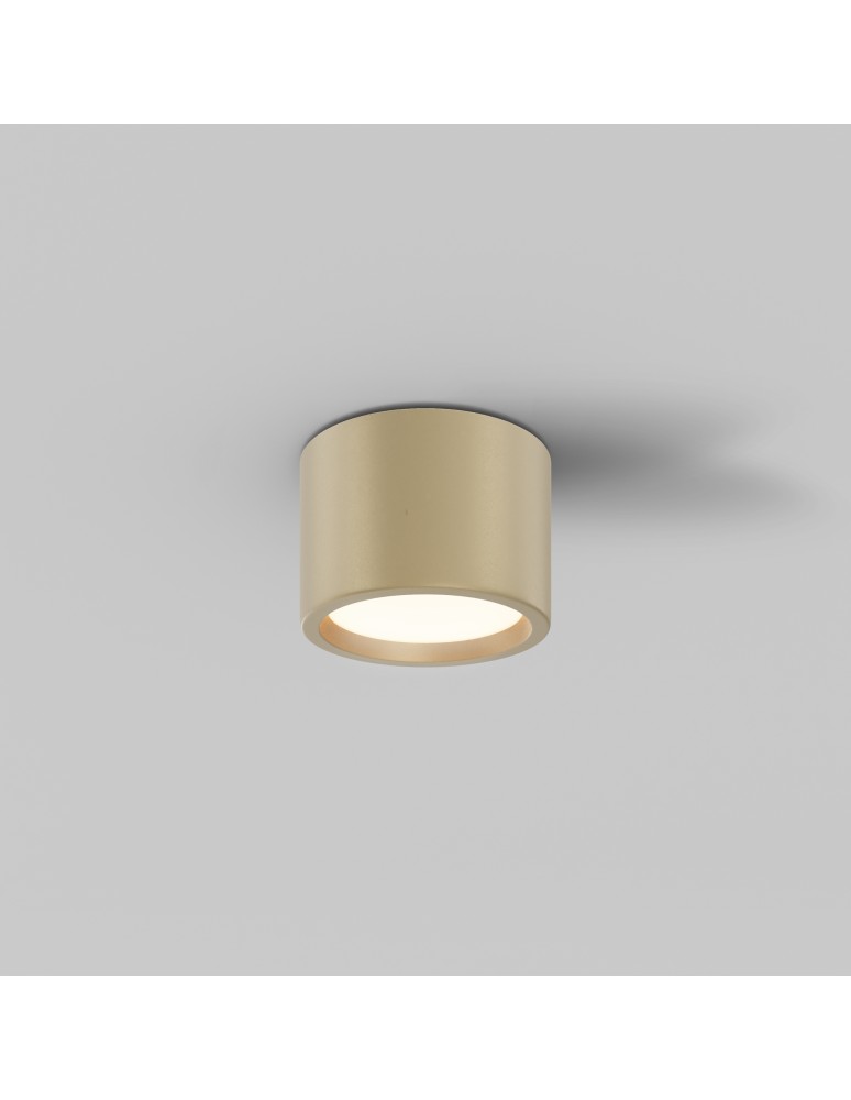 Maytoni Hydra Lampa Sufitowa LED 10W 650lm 3000K IP44 Złoty Mat C090CL-10W3K-MG Maytoni Hydra Lampa Sufitowa LED 10W 650lm 3000K IP44 Złoty Mat C090CL-10W3K-MG