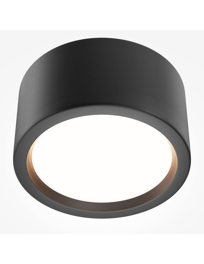 Maytoni Hydra Lampa Sufitowa LED 15W 1390lm 3000K IP44 Black C090CL-15W3K-B Maytoni Hydra Lampa Sufitowa LED 15W 1390lm 3000K IP44 Black C090CL-15W3K-B