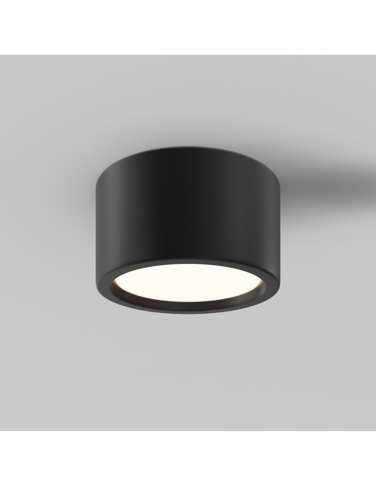 Maytoni Hydra Lampa Sufitowa LED 15W 1390lm 3000K IP44 Black C090CL-15W3K-B Maytoni Hydra Lampa Sufitowa LED 15W 1390lm 3000K IP44 Black C090CL-15W3K-B