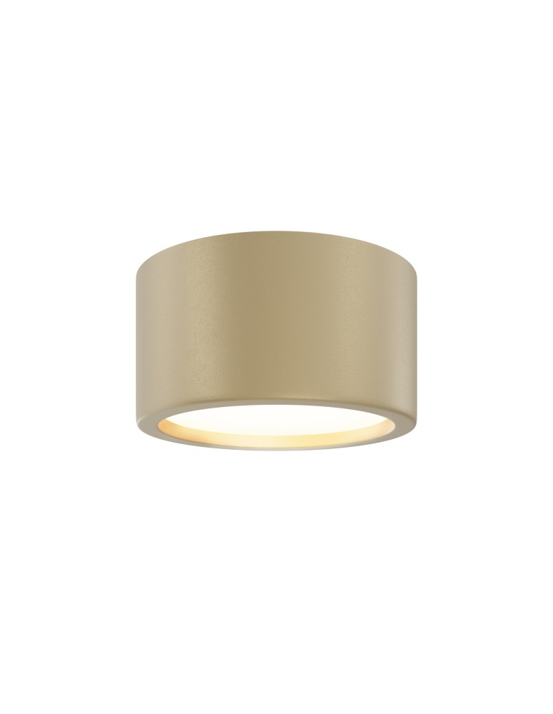 Maytoni Hydra Lampa Sufitowa LED 15W 1270lm 3000K IP44 Złoty Mat C090CL-15W3K-MG Maytoni Hydra Lampa Sufitowa LED 15W 1270lm 3000K IP44 Złoty Mat C090CL-15W3K-MG