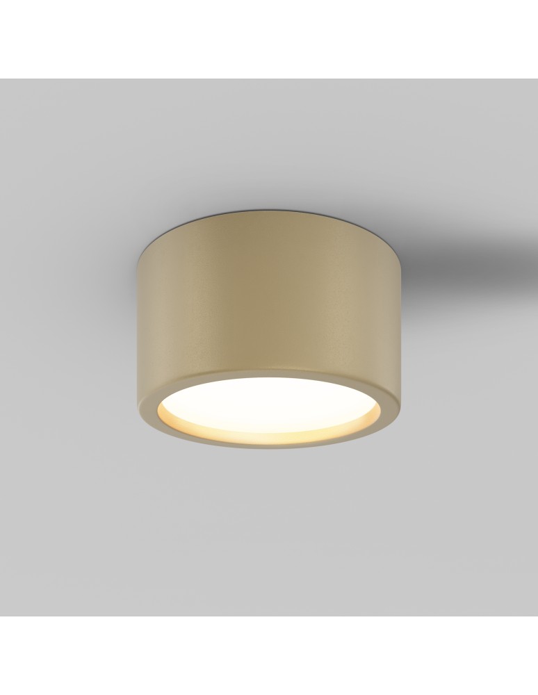 Maytoni Hydra Lampa Sufitowa LED 15W 1270lm 3000K IP44 Złoty Mat C090CL-15W3K-MG Maytoni Hydra Lampa Sufitowa LED 15W 1270lm 3000K IP44 Złoty Mat C090CL-15W3K-MG