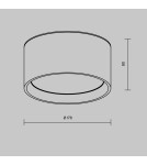 Maytoni Hydra Lampa Sufitowa LED 15W 1270lm 3000K IP44 Złoty Mat C090CL-15W3K-MG Maytoni Hydra Lampa Sufitowa LED 15W 1270lm 3000K IP44 Złoty Mat C090CL-15W3K-MG