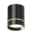 Oprawy sufitowe LEDowe - Maytoni Orlo Lampa Sufitowa LED 9W 250lm 3000K Black C085CL-9W3K-B - product 1