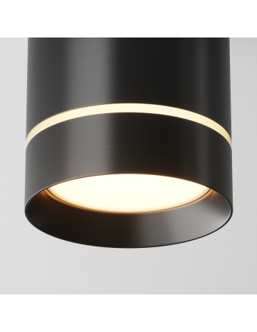 Maytoni Orlo Lampa Sufitowa LED 9W 250lm 3000K Black C085CL-9W3K-B - produkt 2