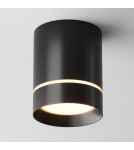 Oprawy sufitowe LEDowe - Maytoni Orlo Lampa Sufitowa LED 9W 250lm 3000K Black C085CL-9W3K-B - product 4
