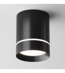Oprawy sufitowe LEDowe - Maytoni Orlo Lampa Sufitowa LED 9W 300lm 4000K Black C085CL-9W4K-B - product 4