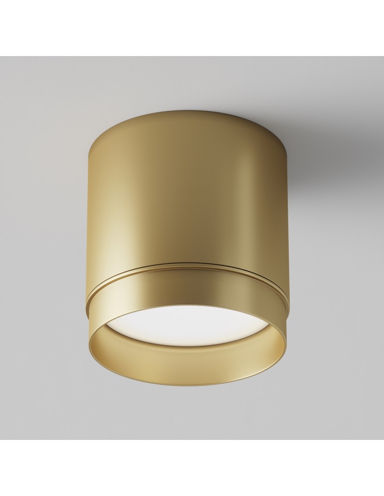 Maytoni Polar Lampa Sufitowa 1xGX53 15W Złoty Mat C088CL-GX53-MG Maytoni Polar Lampa Sufitowa 1xGX53 15W Złoty Mat C088CL-GX53-MG