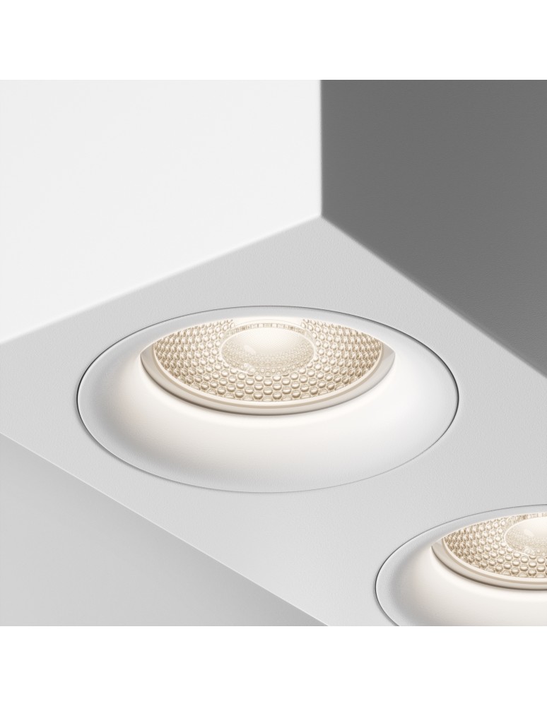 Maytoni Slim Lampa Sufitowa 2xGU10 50W Biały C013CL-02W Maytoni Slim Lampa Sufitowa 2xGU10 50W Biały C013CL-02W
