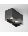Maytoni Slim Lampa Sufitowa 2xGU10 50W Black C015CL-02B