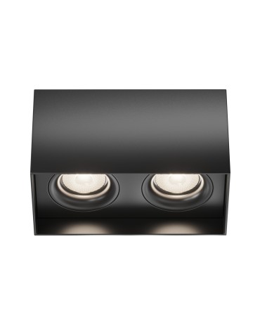 Maytoni Slim Lampa Sufitowa 2xGU10 50W Black C015CL-02B - produkt 2