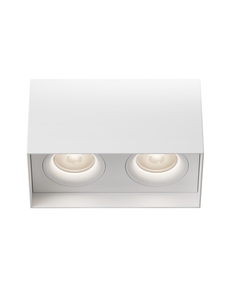 Maytoni Slim Lampa Sufitowa 2xGU10 50W Biały C015CL-02W Maytoni Slim Lampa Sufitowa 2xGU10 50W Biały C015CL-02W