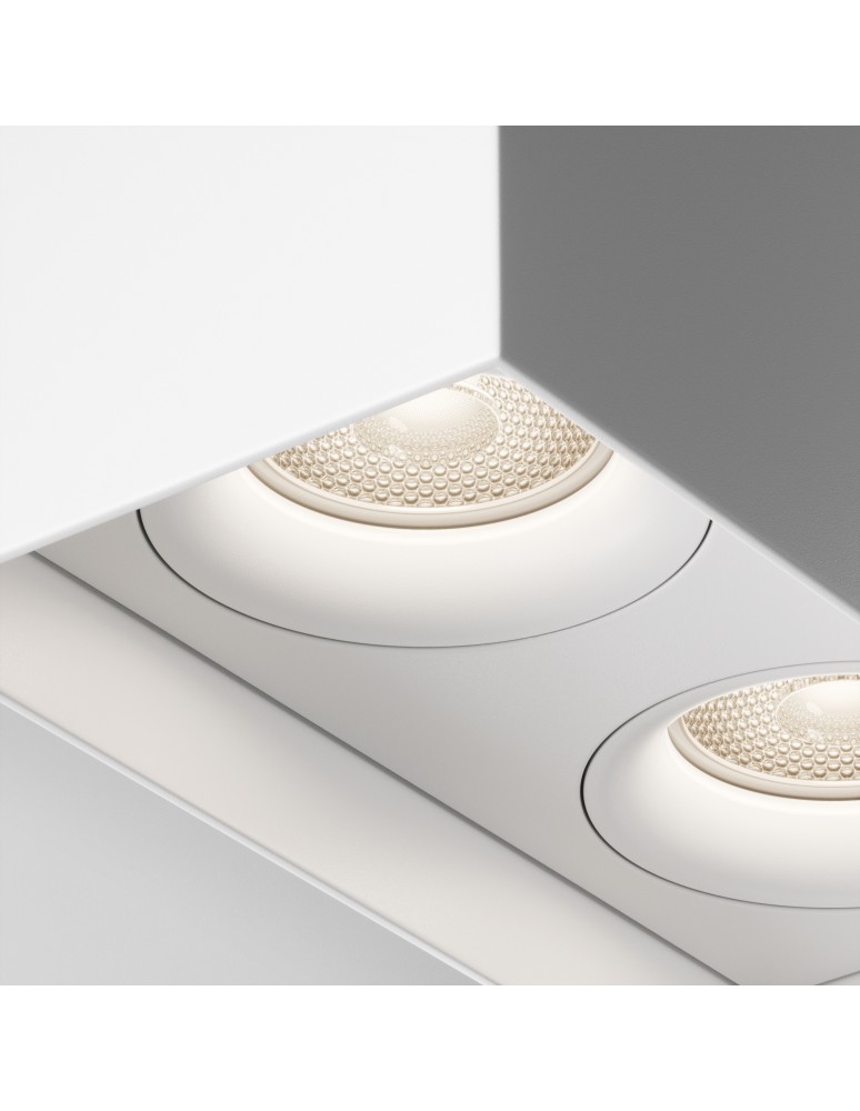 Maytoni Slim Lampa Sufitowa 2xGU10 50W Biały C015CL-02W Maytoni Slim Lampa Sufitowa 2xGU10 50W Biały C015CL-02W