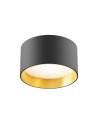 Maytoni Vega Lampa Sufitowa LED 12W 890lm 3000K Czarny, Złoty Mat C089CL-12W3K-BMG Maytoni Vega Lampa Sufitowa LED 12W 890lm 3000K Czarny, Złoty Mat C089CL-12W3K-BMG
