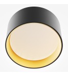 Maytoni Vega Lampa Sufitowa LED 12W 890lm 3000K Czarny, Złoty Mat C089CL-12W3K-BMG Maytoni Vega Lampa Sufitowa LED 12W 890lm 3000K Czarny, Złoty Mat C089CL-12W3K-BMG