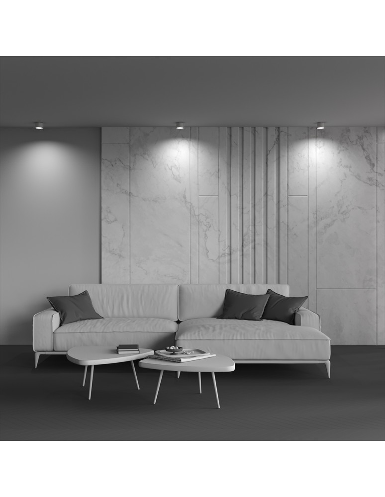 Maytoni Vega Lampa Sufitowa LED 8W 580lm 3000K Biały C089CL-8W3K-W Maytoni Vega Lampa Sufitowa LED 8W 580lm 3000K Biały C089CL-8W3K-W