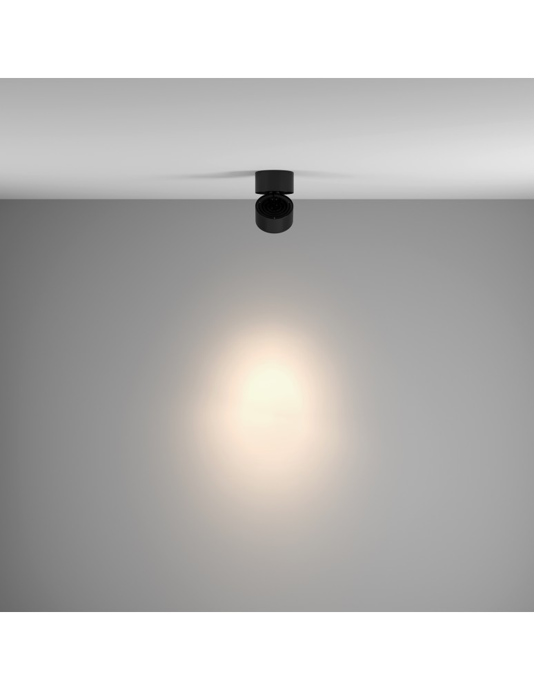 Maytoni Yin Lampa Sufitowa LED 15W 970lm 4000K Black C084CL-15W4K-D-B Maytoni Yin Lampa Sufitowa LED 15W 970lm 4000K Black C084CL-15W4K-D-B
