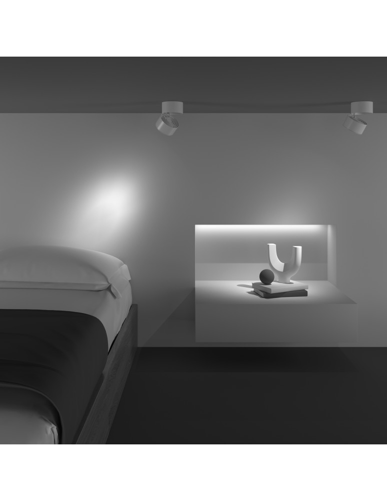 Maytoni Yin Lampa Sufitowa LED 15W 1120lm 4000K Biały C084CL-15W4K-W Maytoni Yin Lampa Sufitowa LED 15W 1120lm 4000K Biały C084CL-15W4K-W
