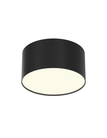 Maytoni Zon Lampa Sufitowa LED 12W 560lm 3000K Black C032CL-12W3K-RD-B