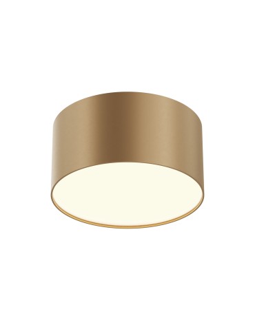 Maytoni Zon Lampa Sufitowa LED 12W 600lm 3000K Złoty Mat C032CL-12W3K-RD-MG