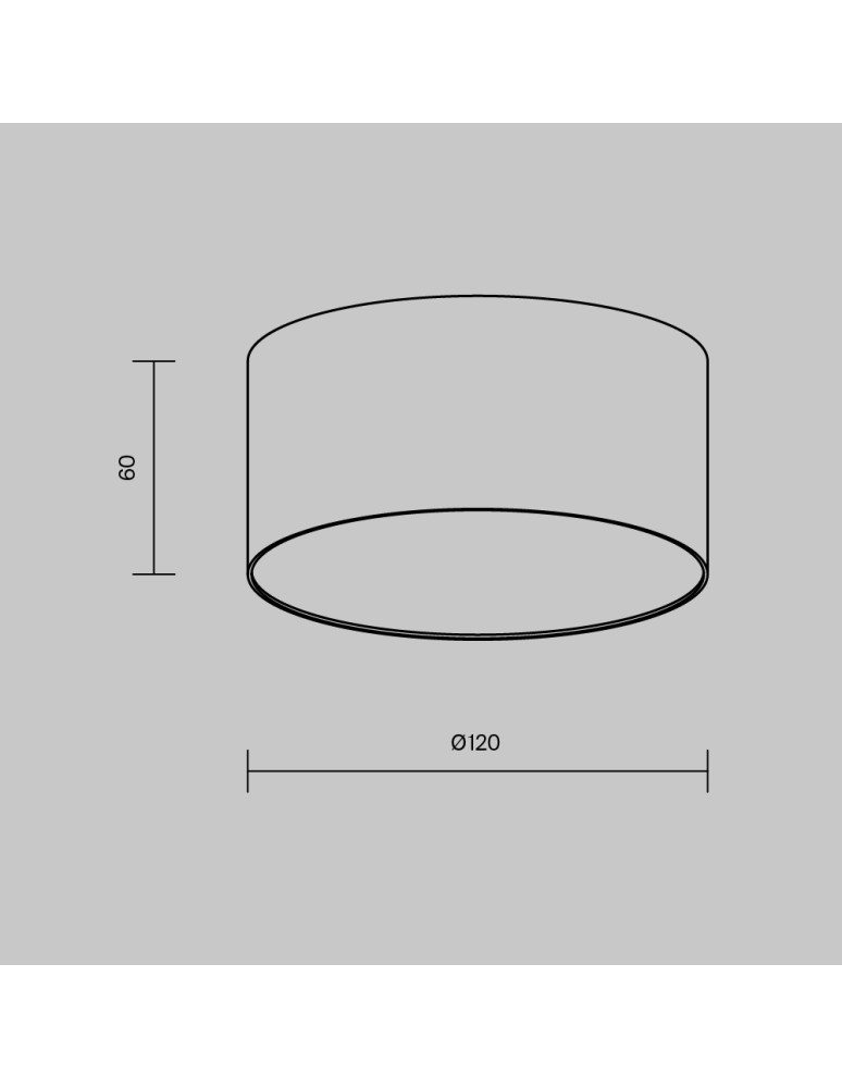 Maytoni Zon Lampa Sufitowa LED 12W 600lm 3000K Złoty Mat C032CL-12W3K-RD-MG Maytoni Zon Lampa Sufitowa LED 12W 600lm 3000K Złoty Mat C032CL-12W3K-RD-MG