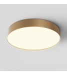 Maytoni Zon Lampa Sufitowa LED 45W 2880lm 3000K Złoty Mat C032CL-45W3K-RD-MG Maytoni Zon Lampa Sufitowa LED 45W 2880lm 3000K Złoty Mat C032CL-45W3K-RD-MG