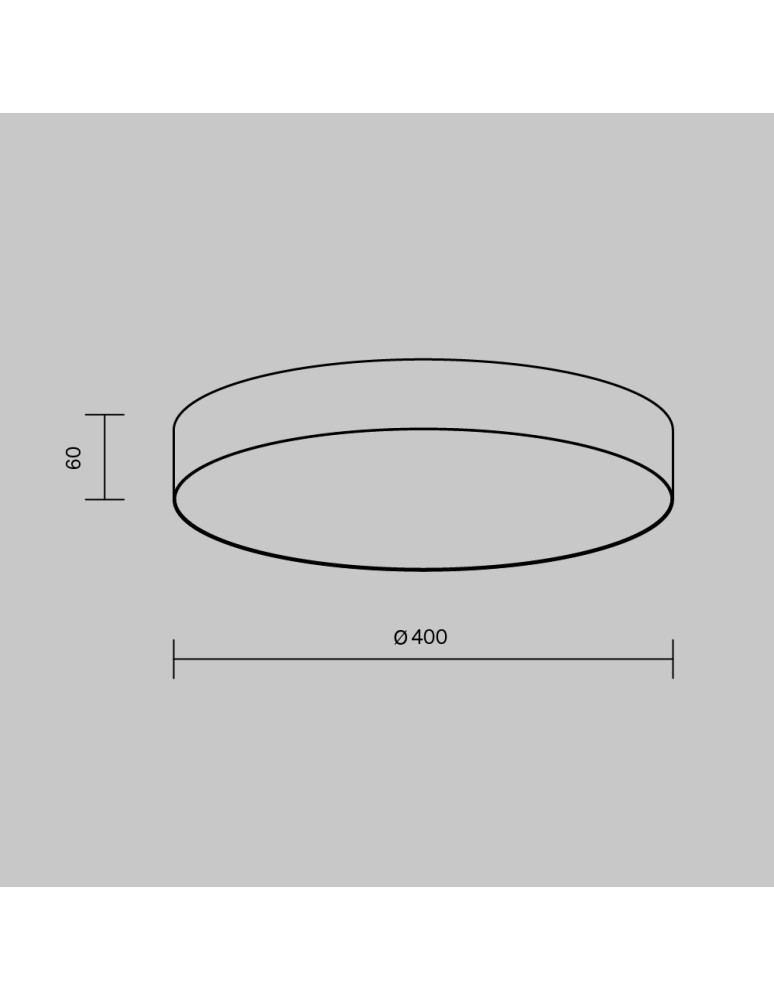 Maytoni Zon Lampa Sufitowa LED 45W 2880lm 3000K Złoty Mat C032CL-45W3K-RD-MG Maytoni Zon Lampa Sufitowa LED 45W 2880lm 3000K Złoty Mat C032CL-45W3K-RD-MG