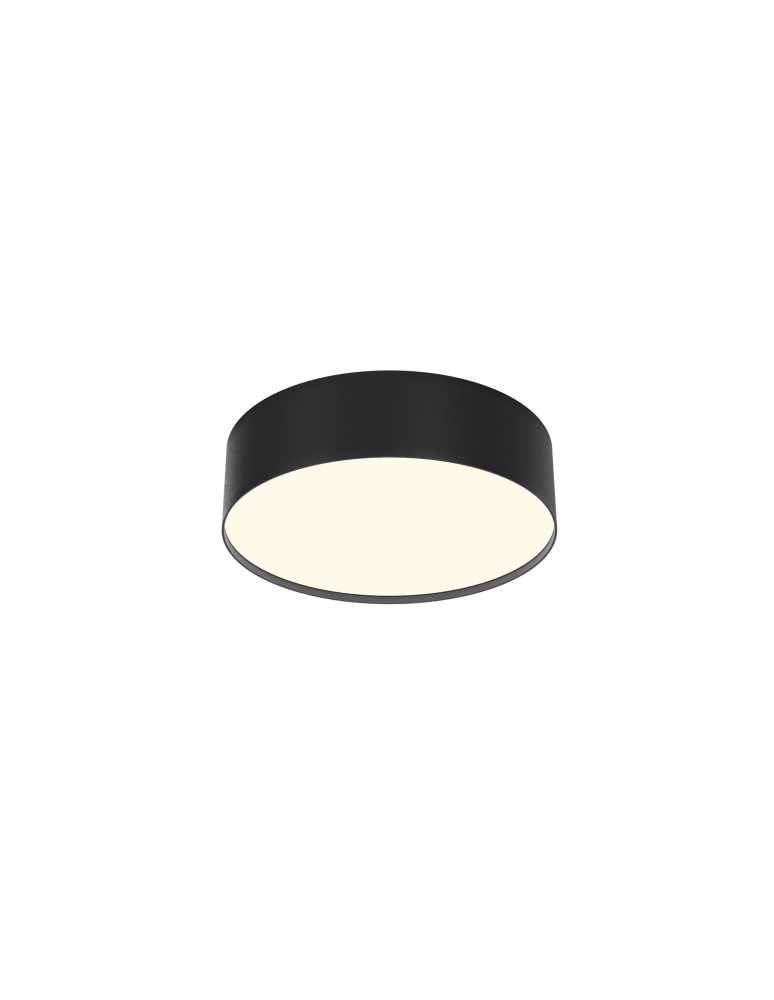 Maytoni Zon Lampa Sufitowa LED 24W 1240lm 3000K Black C032CL-24W3K-RD-B