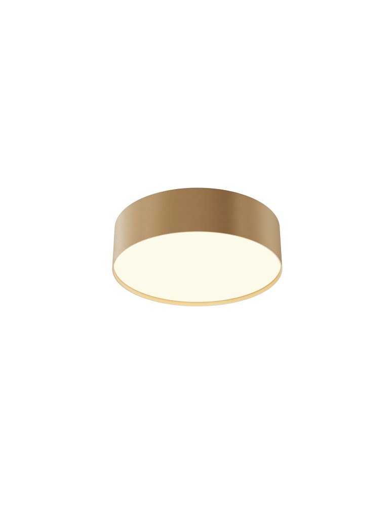 Maytoni Zon Lampa Sufitowa LED 24W 1420lm 3000K Złoty Mat C032CL-24W3K-RD-MG Maytoni Zon Lampa Sufitowa LED 24W 1420lm 3000K Złoty Mat C032CL-24W3K-RD-MG