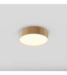 Maytoni Zon Lampa Sufitowa LED 24W 1420lm 3000K Złoty Mat C032CL-24W3K-RD-MG Maytoni Zon Lampa Sufitowa LED 24W 1420lm 3000K Złoty Mat C032CL-24W3K-RD-MG