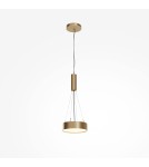 Maytoni Zon Lampa Sufitowa LED 24W 1420lm 3000K Złoty Mat C032CL-24W3K-RD-MG Maytoni Zon Lampa Sufitowa LED 24W 1420lm 3000K Złoty Mat C032CL-24W3K-RD-MG