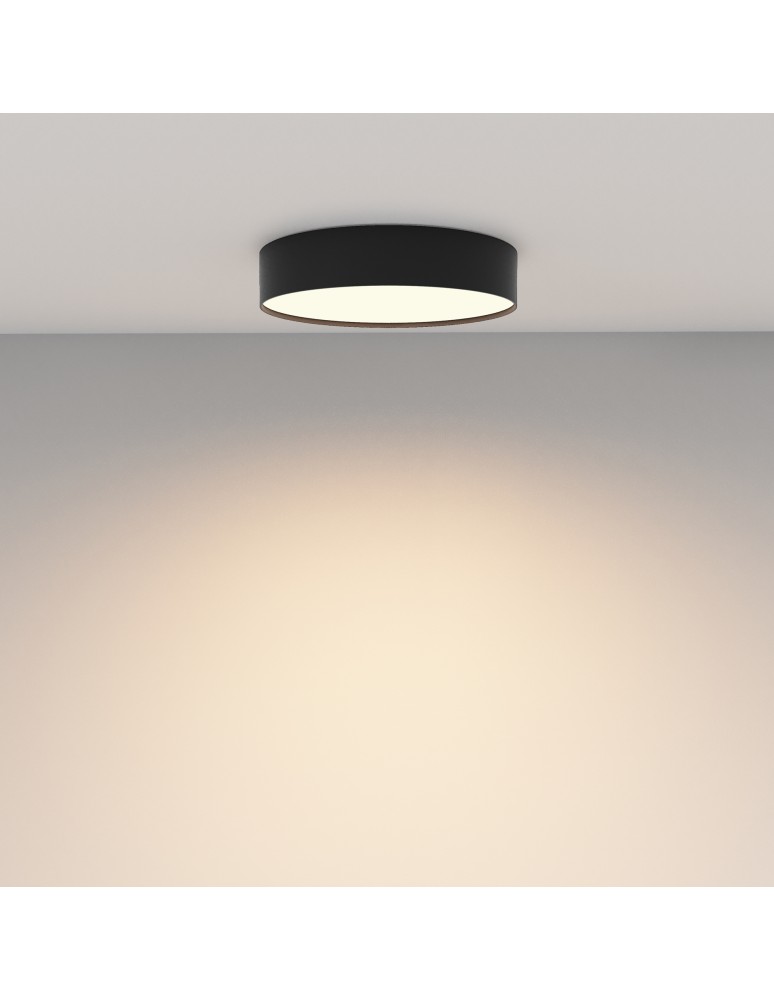 Maytoni Zon Lampa Sufitowa LED 36W 1800lm 3000K Black C032CL-36W3K-RD-B