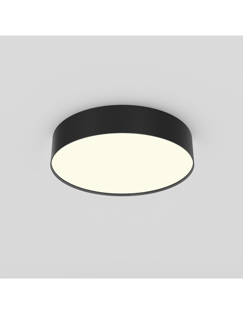 Maytoni Zon Lampa Sufitowa LED 36W 1800lm 3000K Black C032CL-36W3K-RD-B