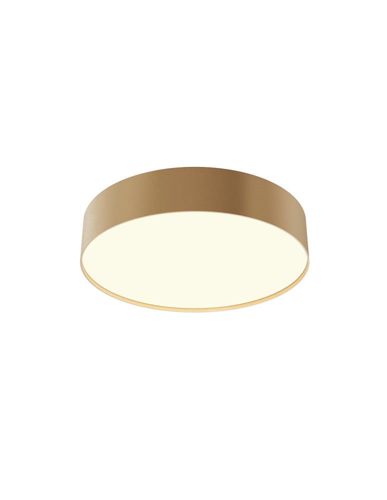 Maytoni Zon Lampa Sufitowa LED 36W 2220lm 3000K Złoty Mat C032CL-36W3K-RD-MG Maytoni Zon Lampa Sufitowa LED 36W 2220lm 3000K Złoty Mat C032CL-36W3K-RD-MG