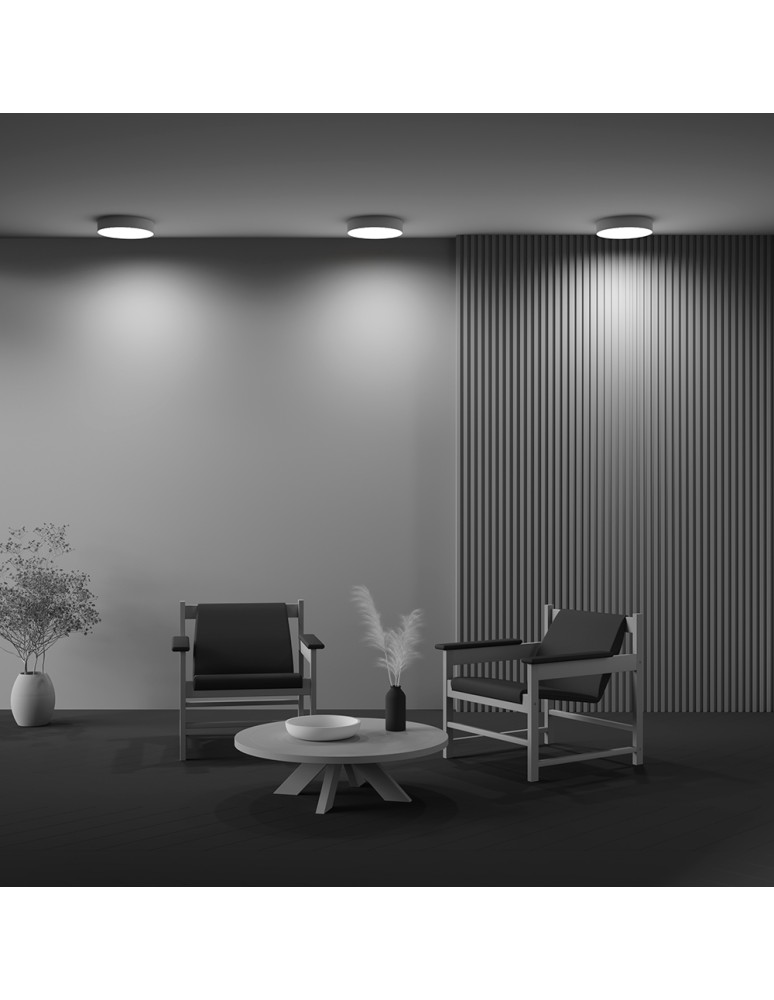 Maytoni Zon Lampa Sufitowa LED 36W 2220lm 3000K Złoty Mat C032CL-36W3K-RD-MG Maytoni Zon Lampa Sufitowa LED 36W 2220lm 3000K Złoty Mat C032CL-36W3K-RD-MG