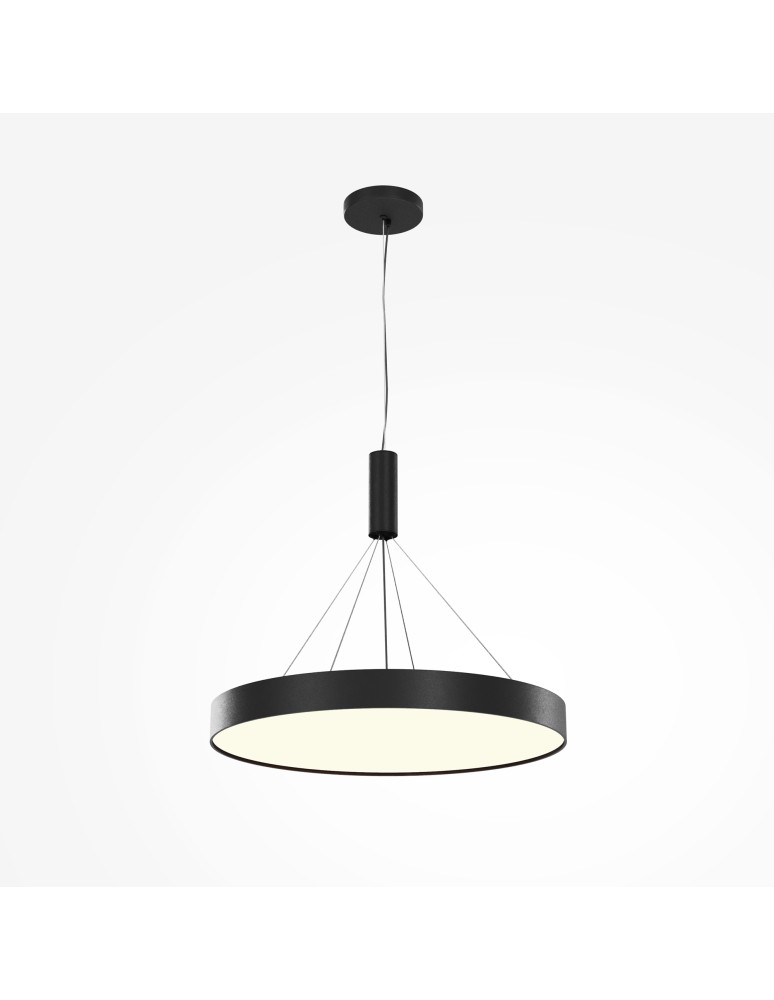Maytoni Zon Lampa Sufitowa LED 90W 7140lm 3000K Black C032CL-90W3K-RD-B Maytoni Zon Lampa Sufitowa LED 90W 7140lm 3000K Black C032CL-90W3K-RD-B