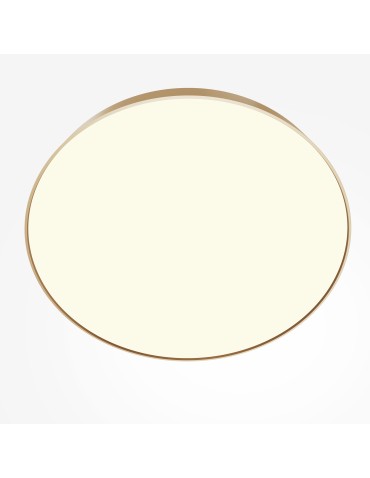 Maytoni Zon Lampa Sufitowa LED 90W 4970lm 3000K Złoty Mat C032CL-90W3K-RD-MG - produkt 2