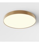 Maytoni Zon Lampa Sufitowa LED 90W 4970lm 3000K Złoty Mat C032CL-90W3K-RD-MG Maytoni Zon Lampa Sufitowa LED 90W 4970lm 3000K Złoty Mat C032CL-90W3K-RD-MG