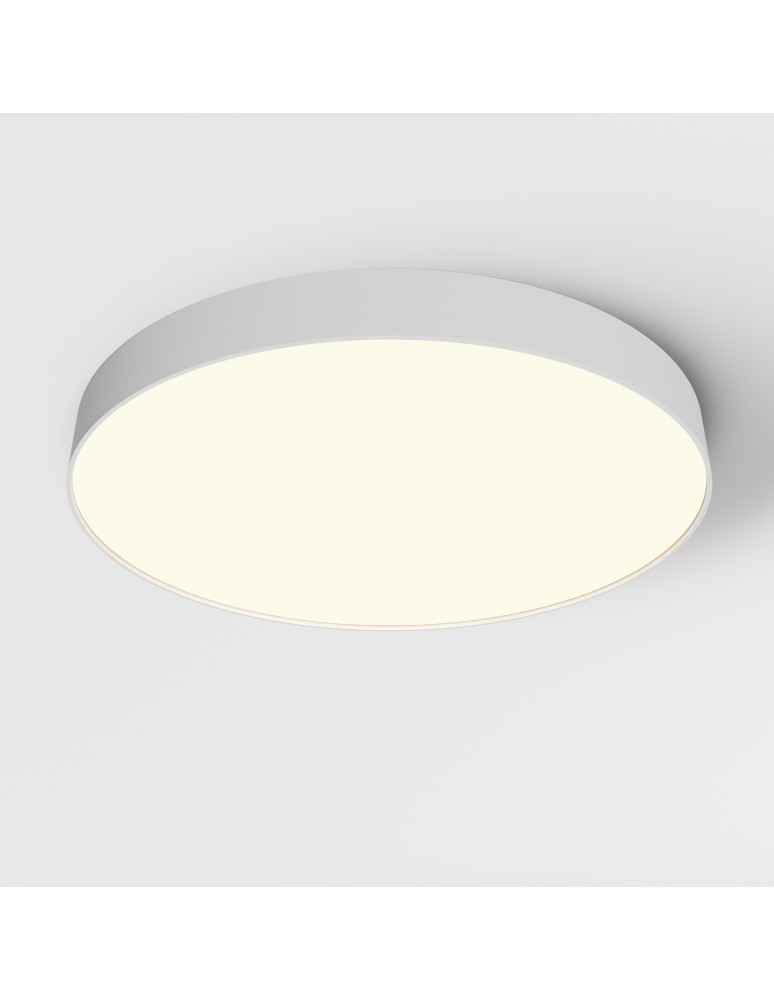 Maytoni Zon Lampa Sufitowa LED 90W 7410lm 3000K Biały C032CL-90W3K-RD-W Maytoni Zon Lampa Sufitowa LED 90W 7410lm 3000K Biały C032CL-90W3K-RD-W