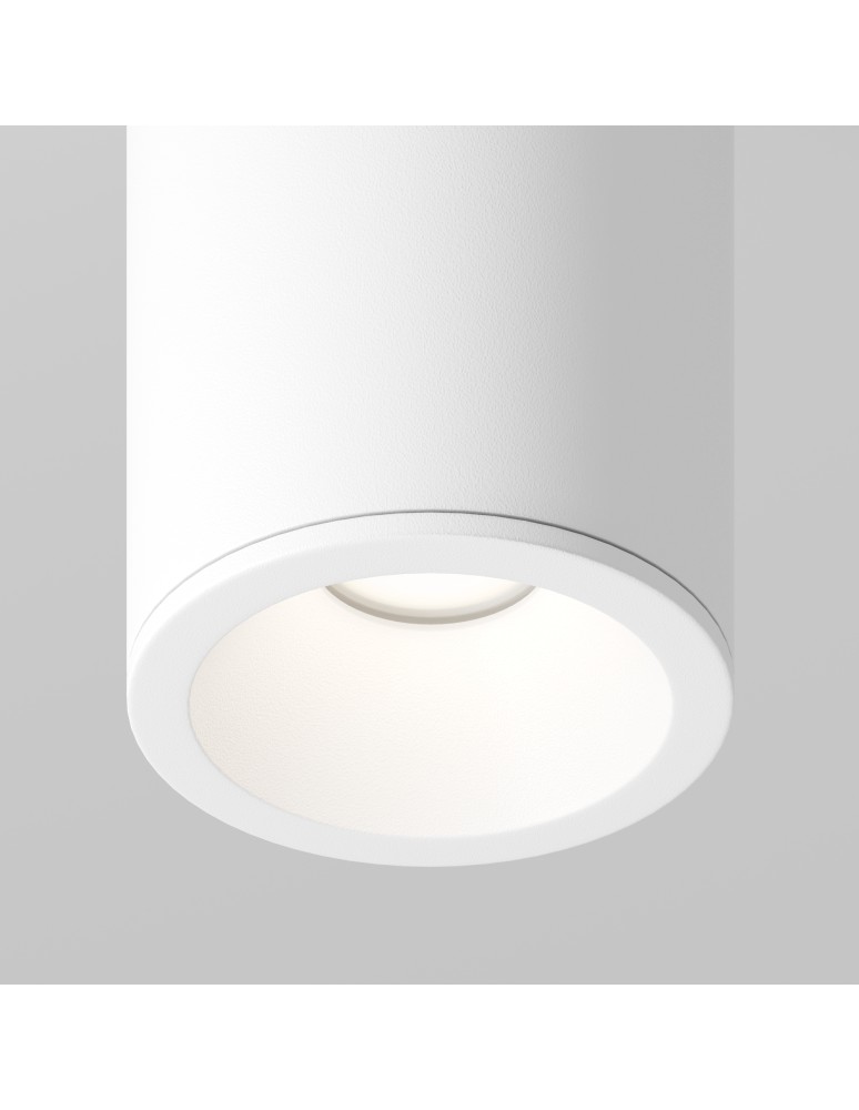 Maytoni Zoom Lampa Sufitowa 1xGU10 50W IP65 Biały C029CL-01-S-W Maytoni Zoom Lampa Sufitowa 1xGU10 50W IP65 Biały C029CL-01-S-W