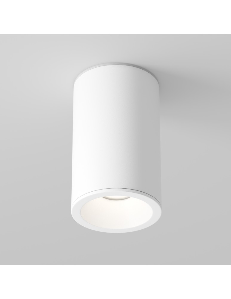 Maytoni Zoom Lampa Sufitowa 1xGU10 50W IP65 Biały C029CL-01-S-W Maytoni Zoom Lampa Sufitowa 1xGU10 50W IP65 Biały C029CL-01-S-W