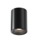Oprawy sufitowe hermetyczne - Maytoni Zoom Lampa Sufitowa 1xGU10 50W IP65 Black C029CL-01B - product 1