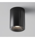 Oprawy sufitowe hermetyczne - Maytoni Zoom Lampa Sufitowa 1xGU10 50W IP65 Black C029CL-01B - product 5