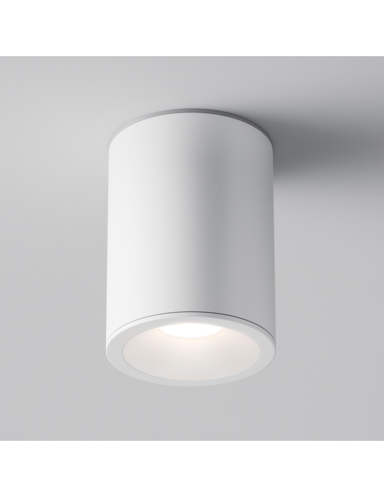 Maytoni Zoom Lampa Sufitowa 1xGU10 50W IP65 Biały C029CL-01W