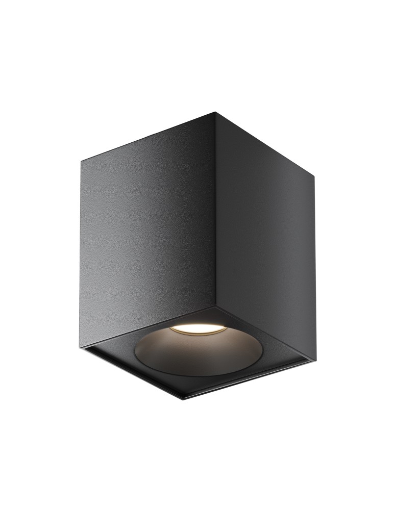 Maytoni Zoom Lampa Sufitowa 1xGU10 50W IP65 Black C030CL-01B Maytoni Zoom Lampa Sufitowa 1xGU10 50W IP65 Black C030CL-01B