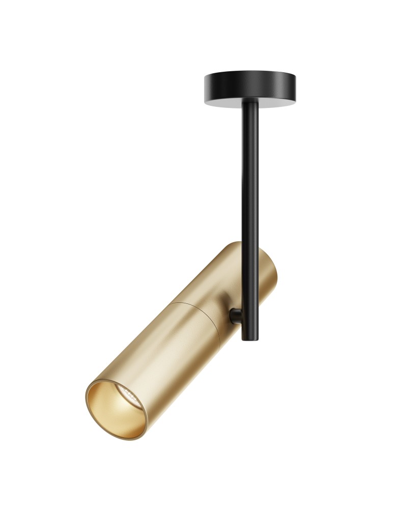 Maytoni Elti Lampa Sufitowa 1xGU10 50W Czarny, Złoty C020CL-01GB Maytoni Elti Lampa Sufitowa 1xGU10 50W Czarny, Złoty C020CL-01GB