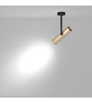 Maytoni Elti Lampa Sufitowa 1xGU10 50W Czarny, Złoty C020CL-01GB Maytoni Elti Lampa Sufitowa 1xGU10 50W Czarny, Złoty C020CL-01GB