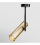 Maytoni Elti Lampa Sufitowa 1xGU10 50W Czarny, Złoty C020CL-01GB Maytoni Elti Lampa Sufitowa 1xGU10 50W Czarny, Złoty C020CL-01GB