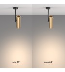 Maytoni Elti Lampa Sufitowa 1xGU10 50W Czarny, Złoty C020CL-01GB Maytoni Elti Lampa Sufitowa 1xGU10 50W Czarny, Złoty C020CL-01GB